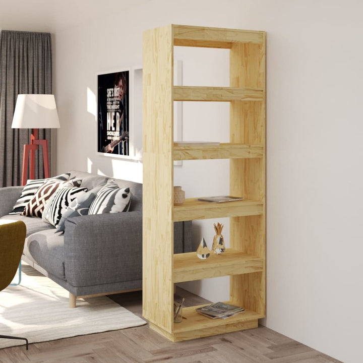 Bibliotecă/Separator Cameră, 40X35X, Lemn Masiv De Pin
