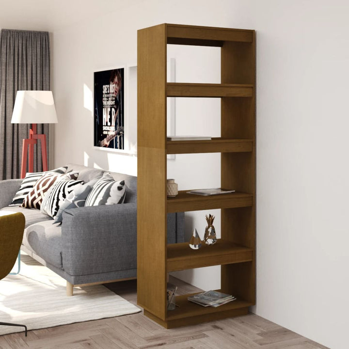 Bibliotecă/Separator Cameră, 40X35X, Lemn Masiv De Pin