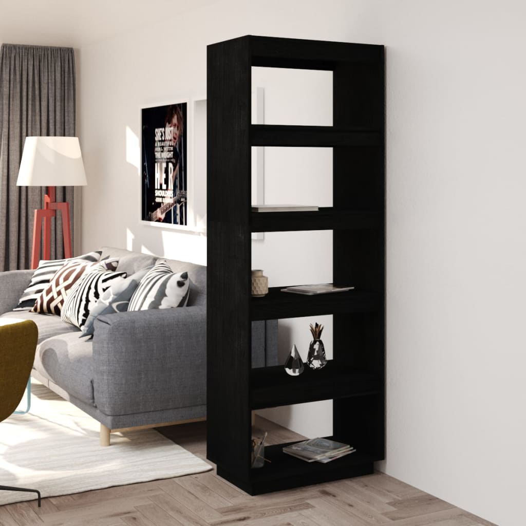 Bibliotecă/Separator Cameră, 40X35X, Lemn Masiv De Pin