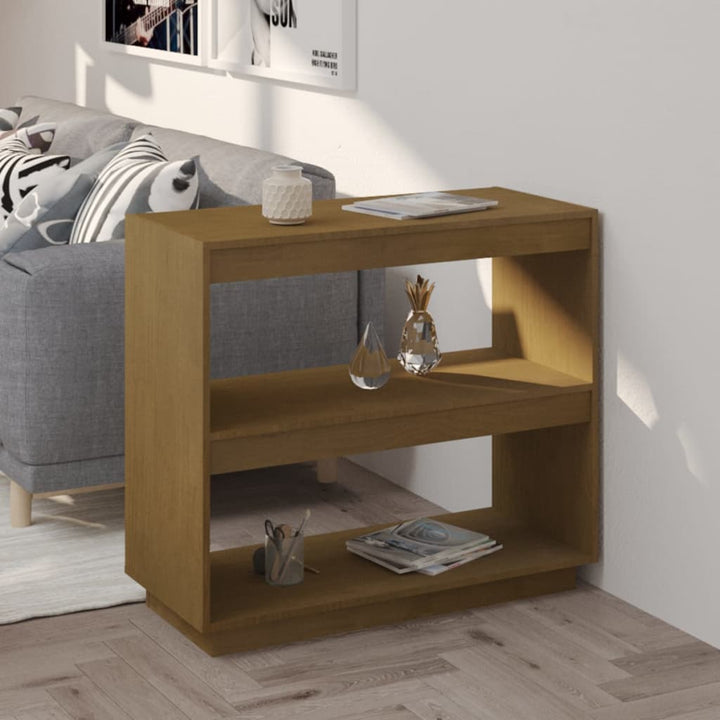 Bibliotecă/Separator Cameră, 40X35X, Lemn Masiv De Pin