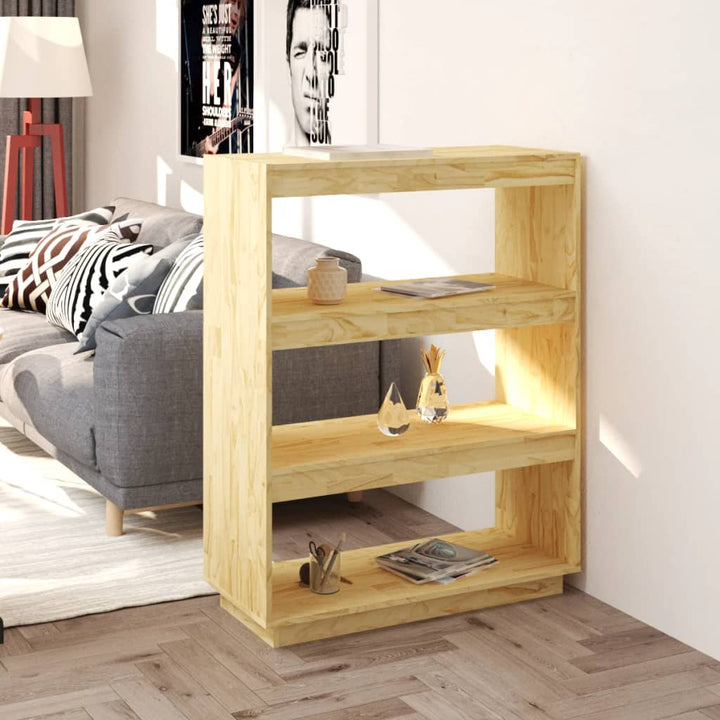 Bibliotecă/Separator Cameră, 40X35X, Lemn Masiv De Pin