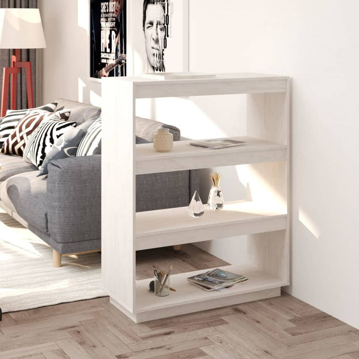Bibliotecă/Separator Cameră, 40X35X, Lemn Masiv De Pin