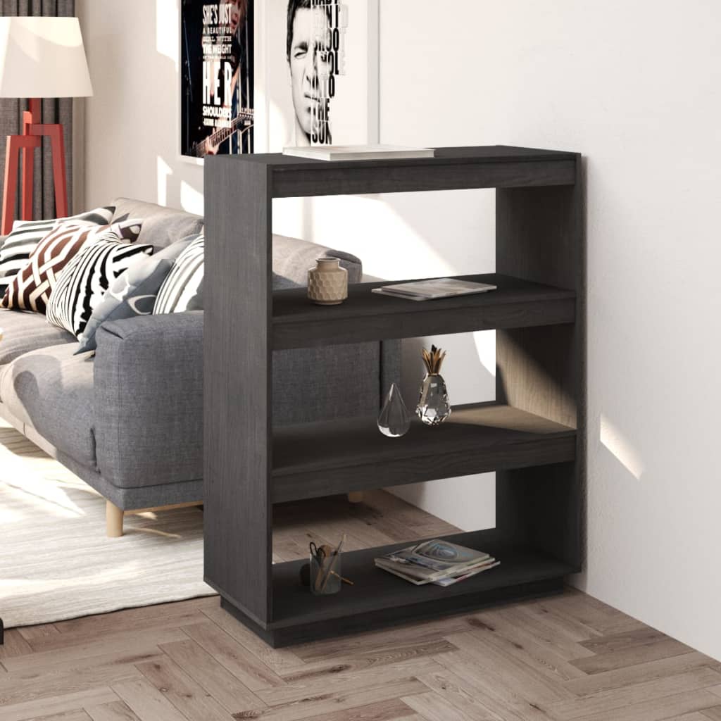 Bibliotecă/Separator Cameră, 40X35X, Lemn Masiv De Pin