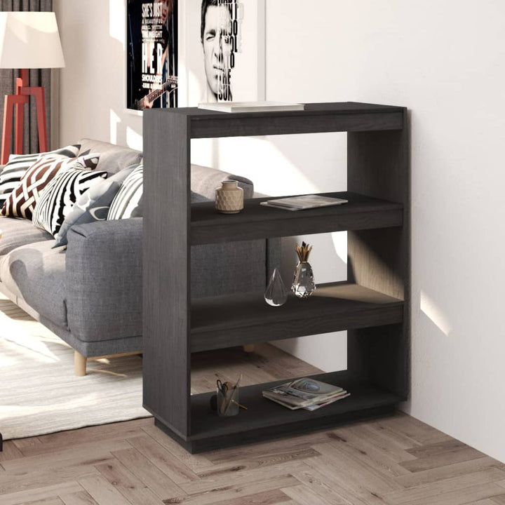 Bibliotecă/Separator Cameră, 40X35X, Lemn Masiv De Pin