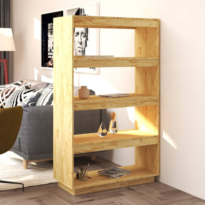 Bibliotecă/Separator Cameră, 40X35X, Lemn Masiv De Pin