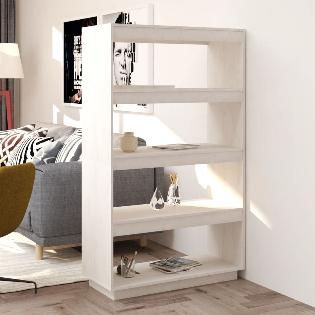 Bibliotecă/Separator Cameră, 40X35X, Lemn Masiv De Pin