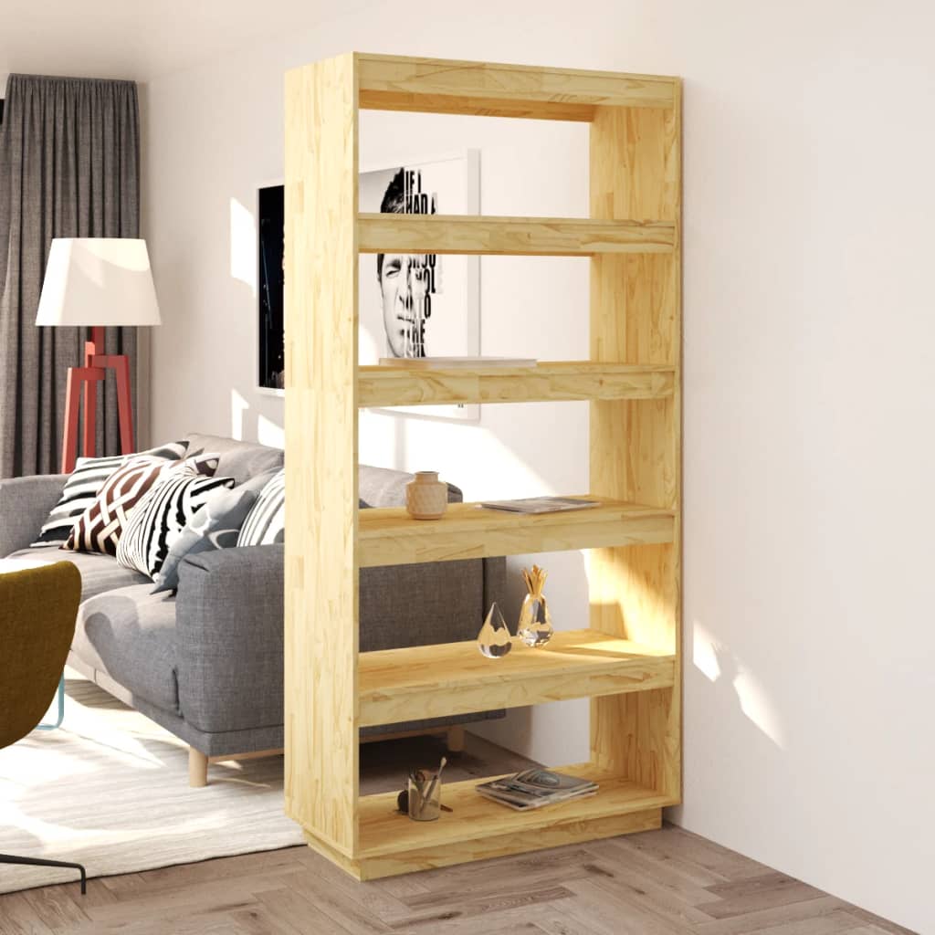 Bibliotecă/Separator Cameră, 40X35X, Lemn Masiv De Pin
