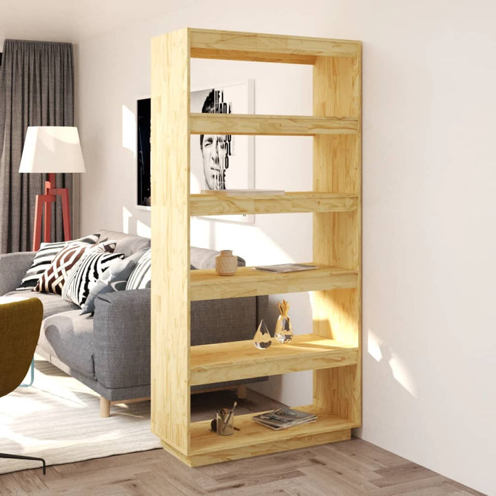 Bibliotecă/Separator Cameră, 40X35X, Lemn Masiv De Pin