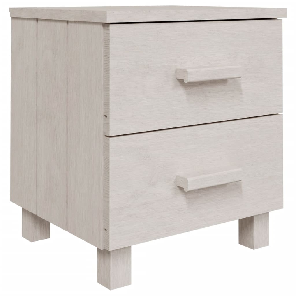 Noptiere Hamar, 2 Buc, , 40X35X44,5 Cm, Lemn Masiv De Pin