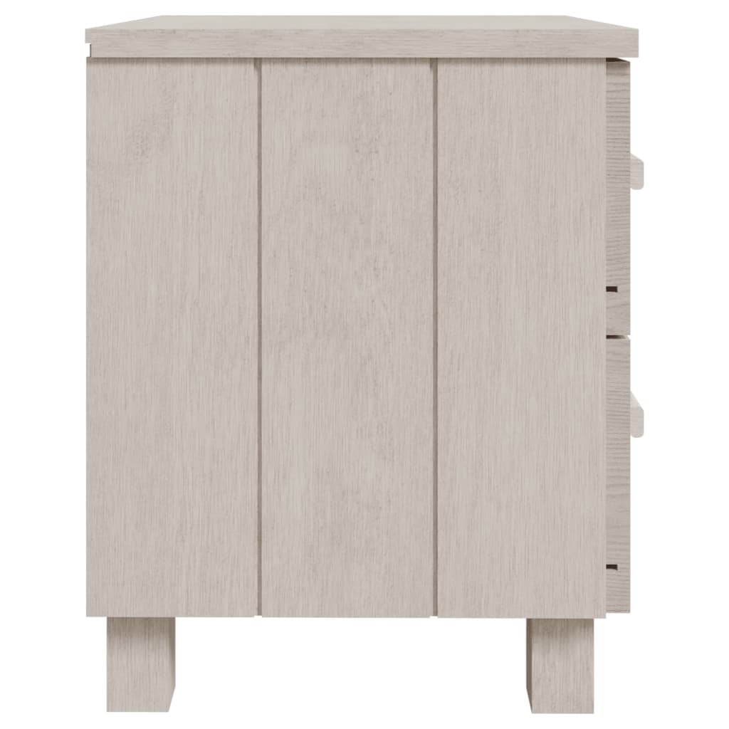 Noptiere Hamar, 2 Buc, , 40X35X44,5 Cm, Lemn Masiv De Pin