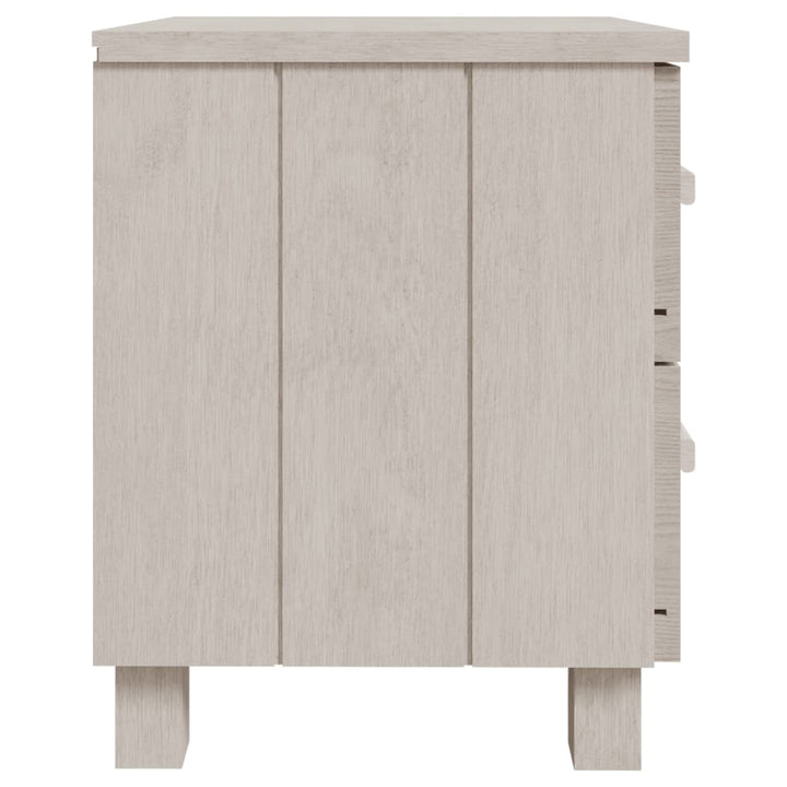 Noptiere Hamar, 2 Buc, , 40X35X44,5 Cm, Lemn Masiv De Pin