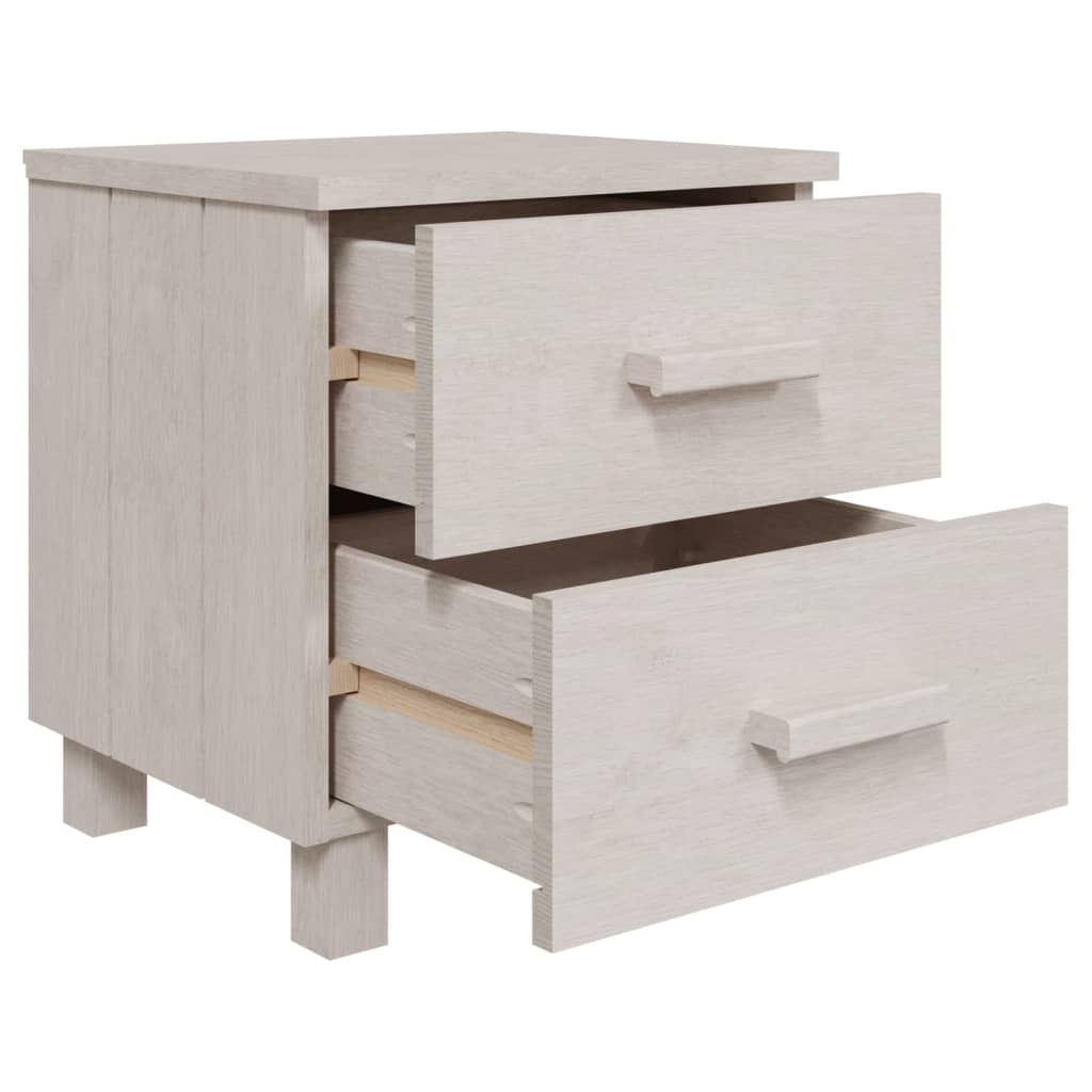 Noptiere Hamar, 2 Buc, , 40X35X44,5 Cm, Lemn Masiv De Pin