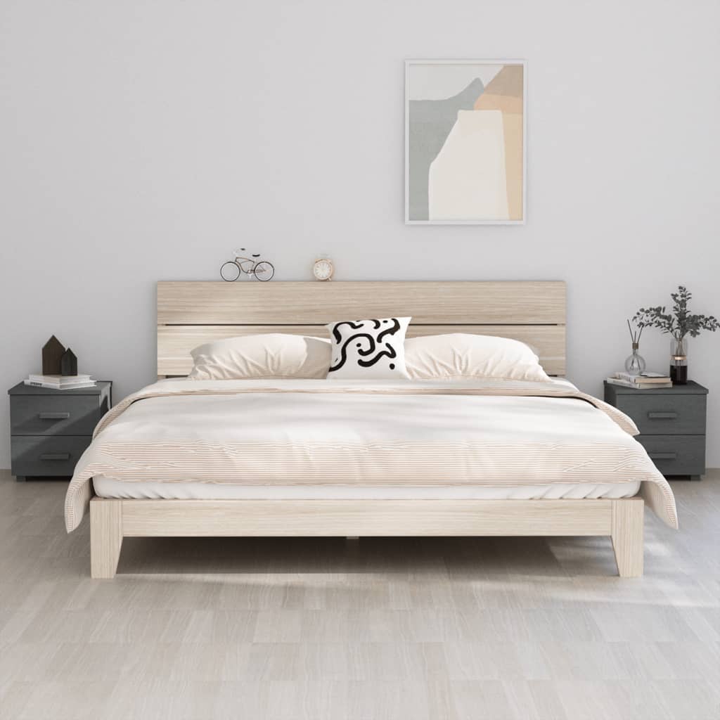 Noptiere Hamar, 2 Buc, , 40X35X44,5 Cm, Lemn Masiv De Pin