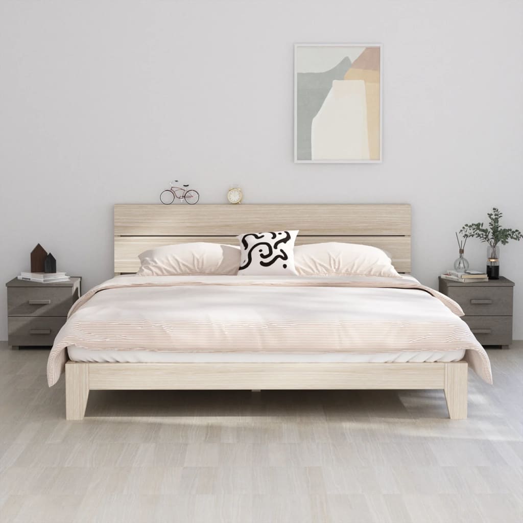 Noptiere Hamar, 2 Buc, , 40X35X44,5 Cm, Lemn Masiv De Pin