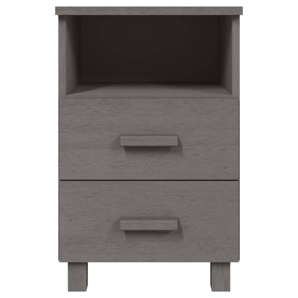 Noptiere Hamar, 2 Buc, , 40X35X62 Cm, Lemn Masiv