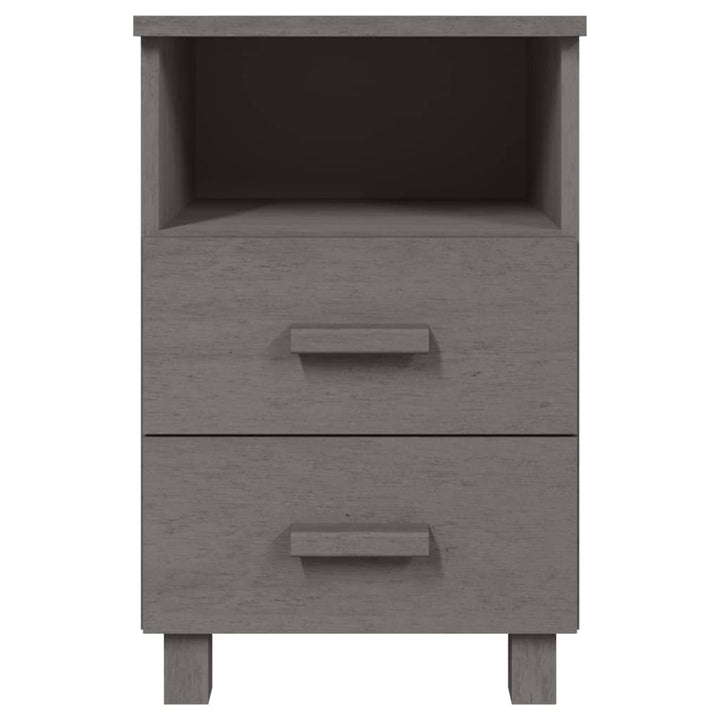 Noptiere Hamar, 2 Buc, , 40X35X62 Cm, Lemn Masiv