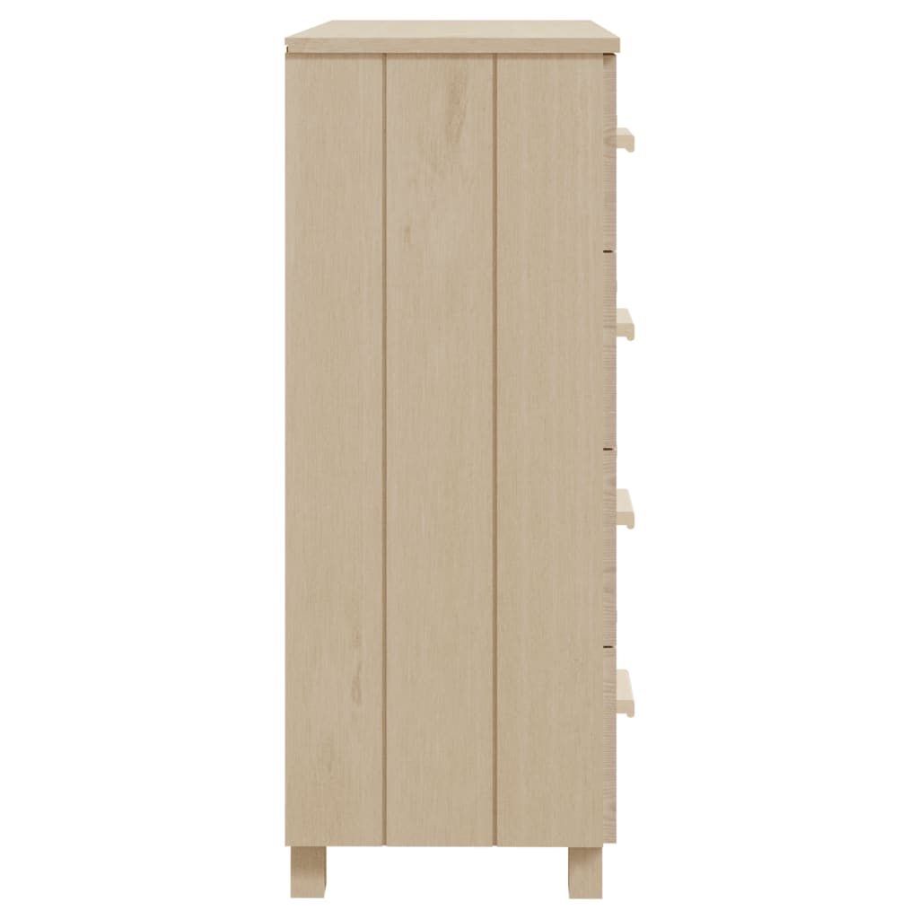 Servantă „Hamar”, , 79X40X103,5 Cm, Lemn Masiv De Pin