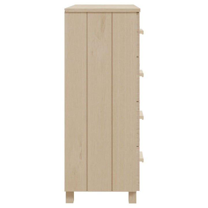Servantă „Hamar”, , 79X40X103,5 Cm, Lemn Masiv De Pin