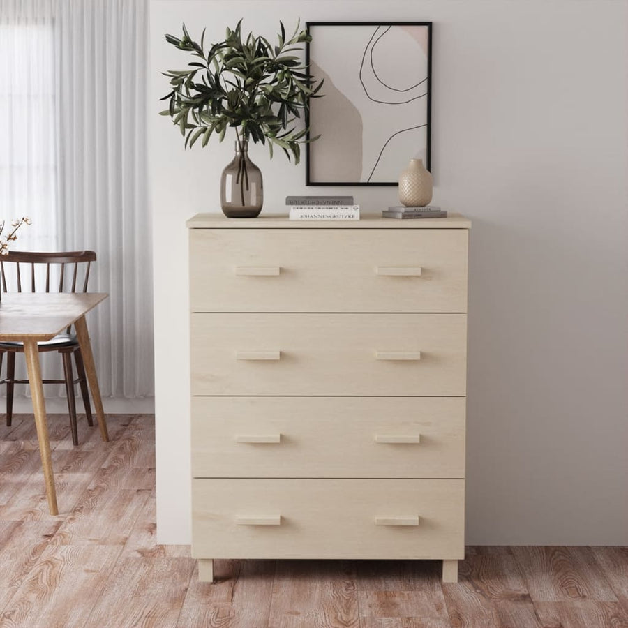 Servantă „Hamar”, , 79X40X103,5 Cm, Lemn Masiv De Pin