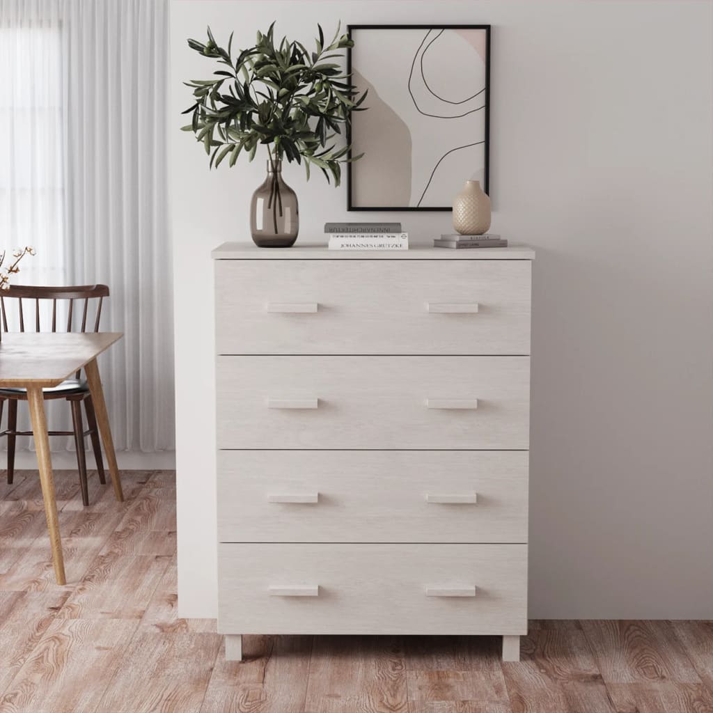 Servantă „Hamar”, , 79X40X103,5 Cm, Lemn Masiv De Pin