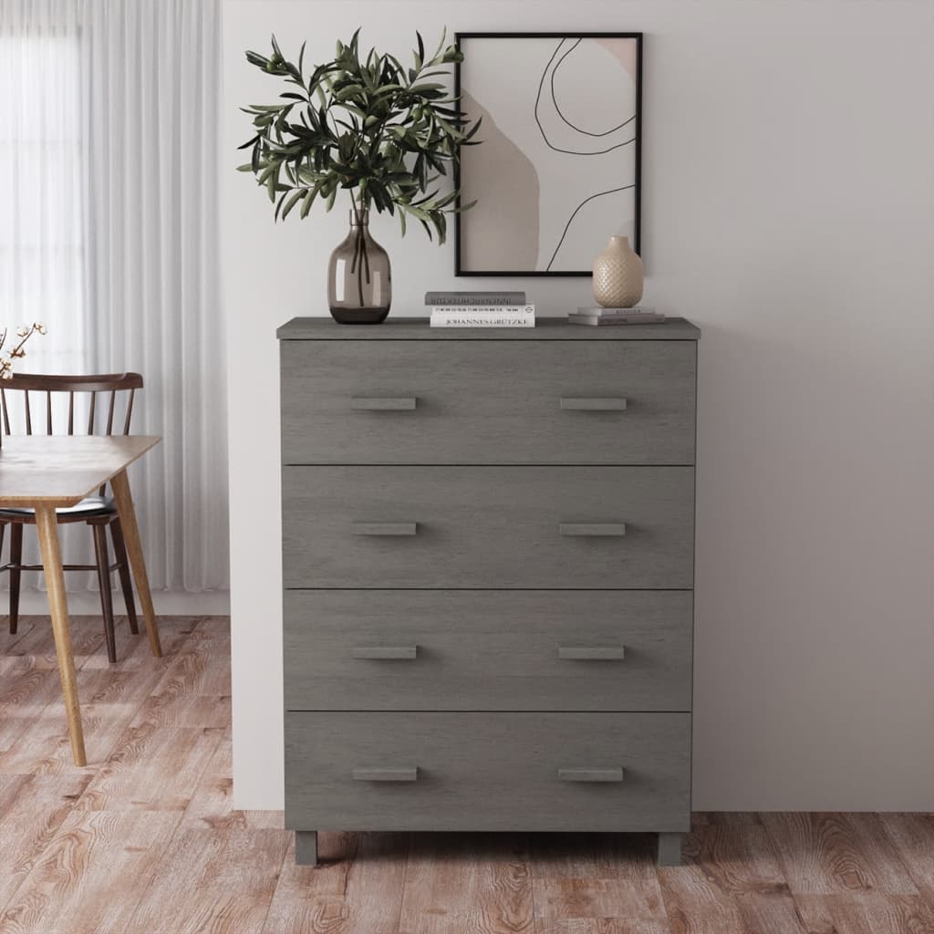 Servantă „Hamar”, , 79X40X103,5 Cm, Lemn Masiv De Pin