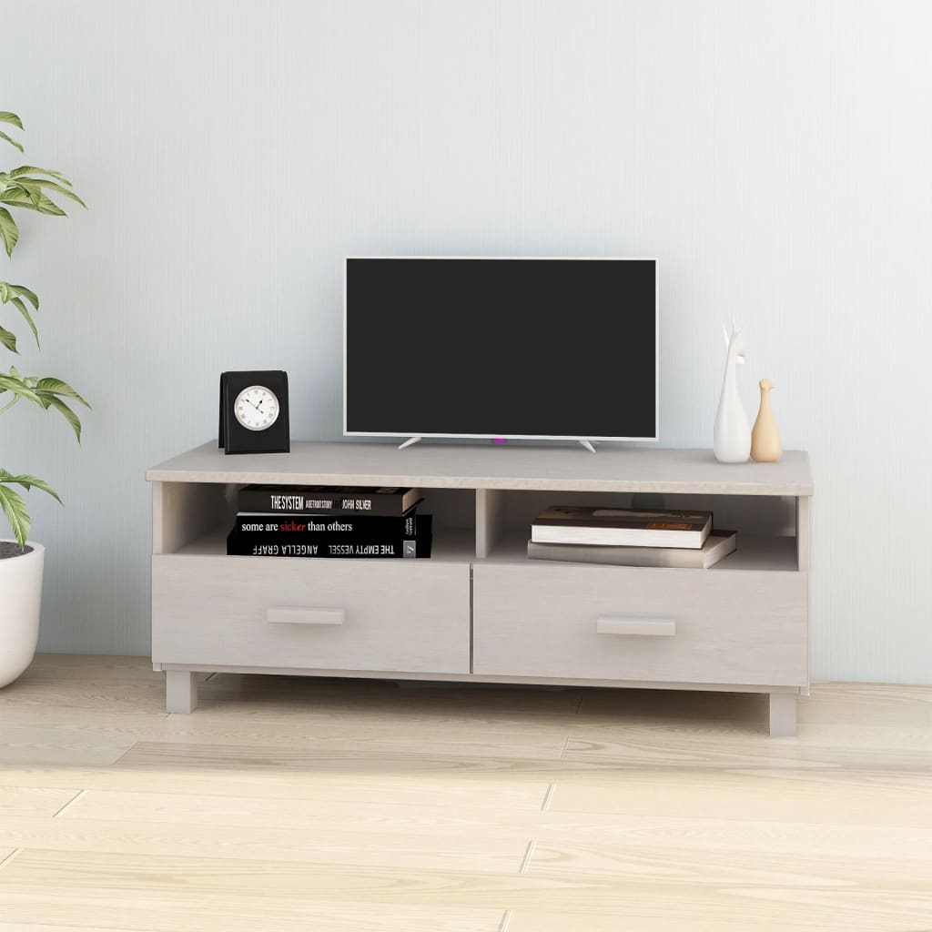 Dulap Tv „Hamar”, , 106X40X40 Cm, Lemn Masiv De Pin