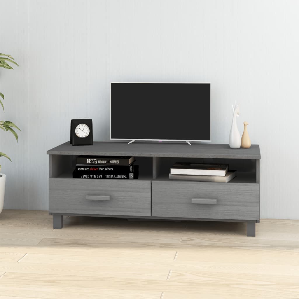 Dulap Tv „Hamar”, , 106X40X40 Cm, Lemn Masiv De Pin