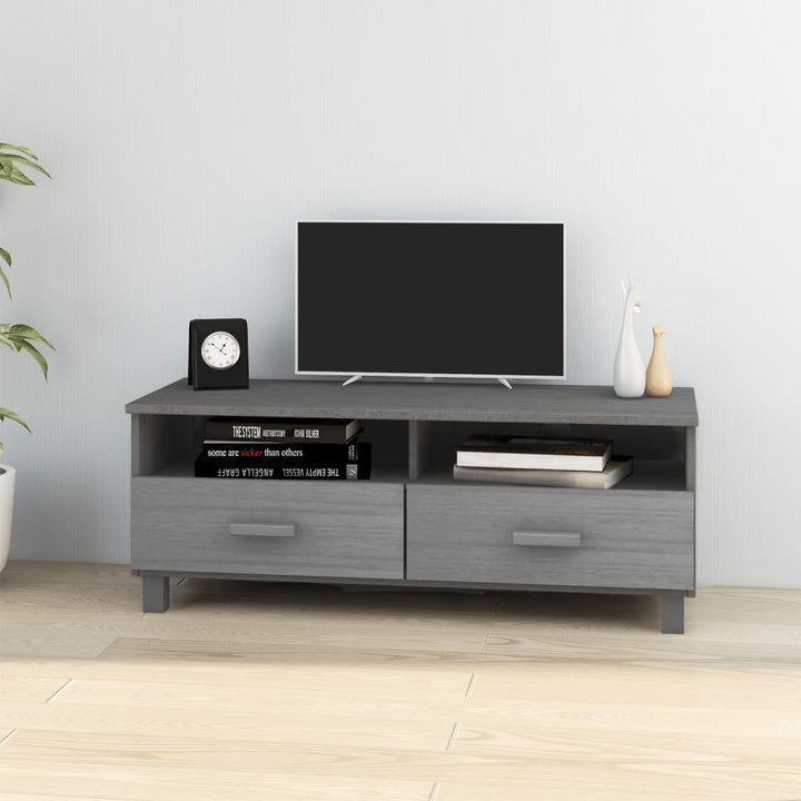 Dulap Tv „Hamar”, , 106X40X40 Cm, Lemn Masiv De Pin