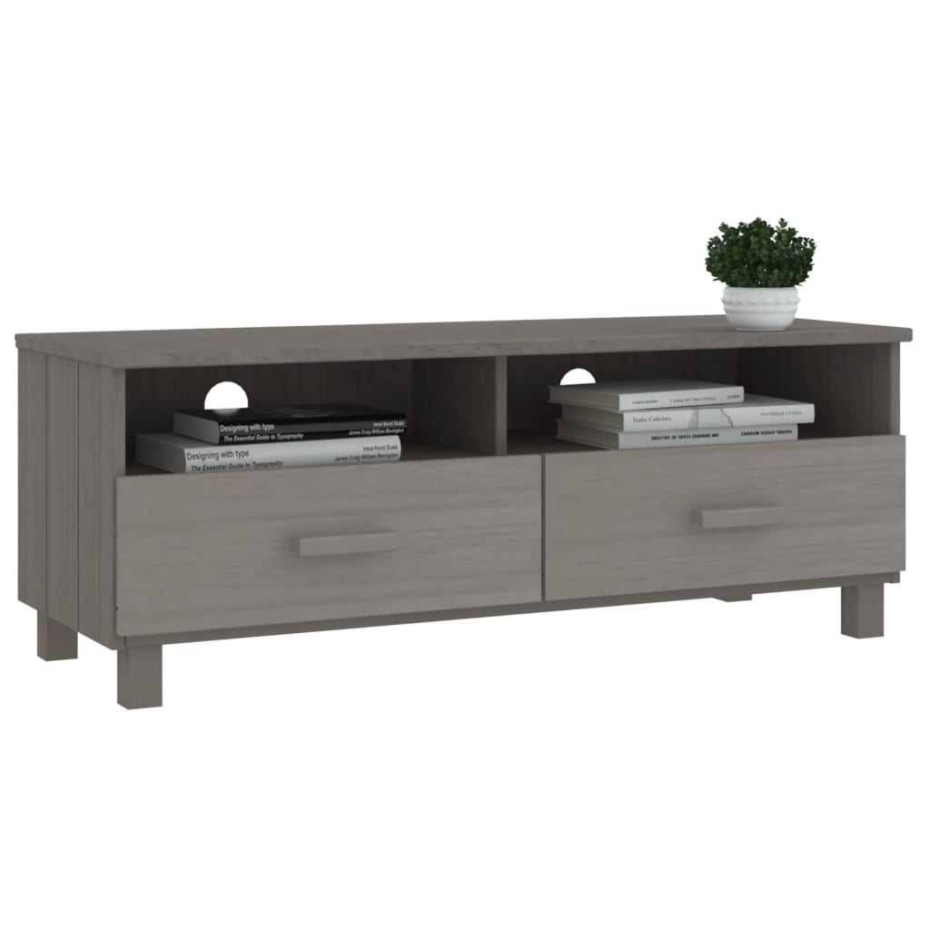 Dulap Tv „Hamar”, , 106X40X40 Cm, Lemn Masiv De Pin