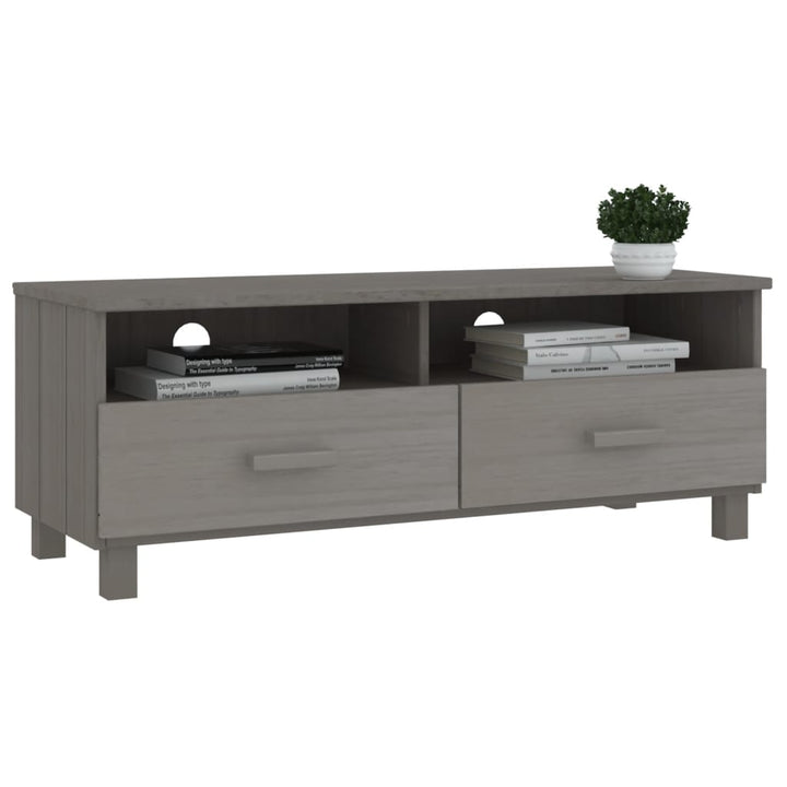Dulap Tv „Hamar”, , 106X40X40 Cm, Lemn Masiv De Pin