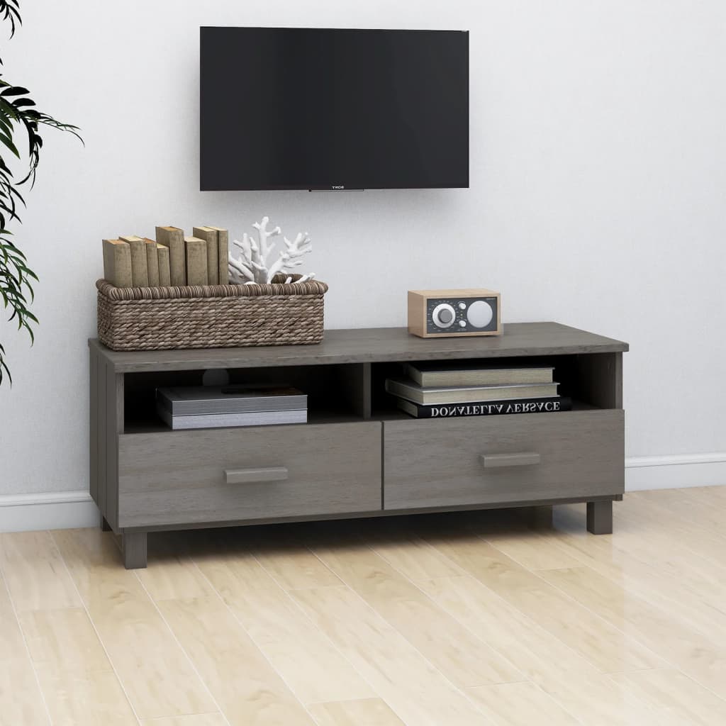 Dulap Tv „Hamar”, , 106X40X40 Cm, Lemn Masiv De Pin