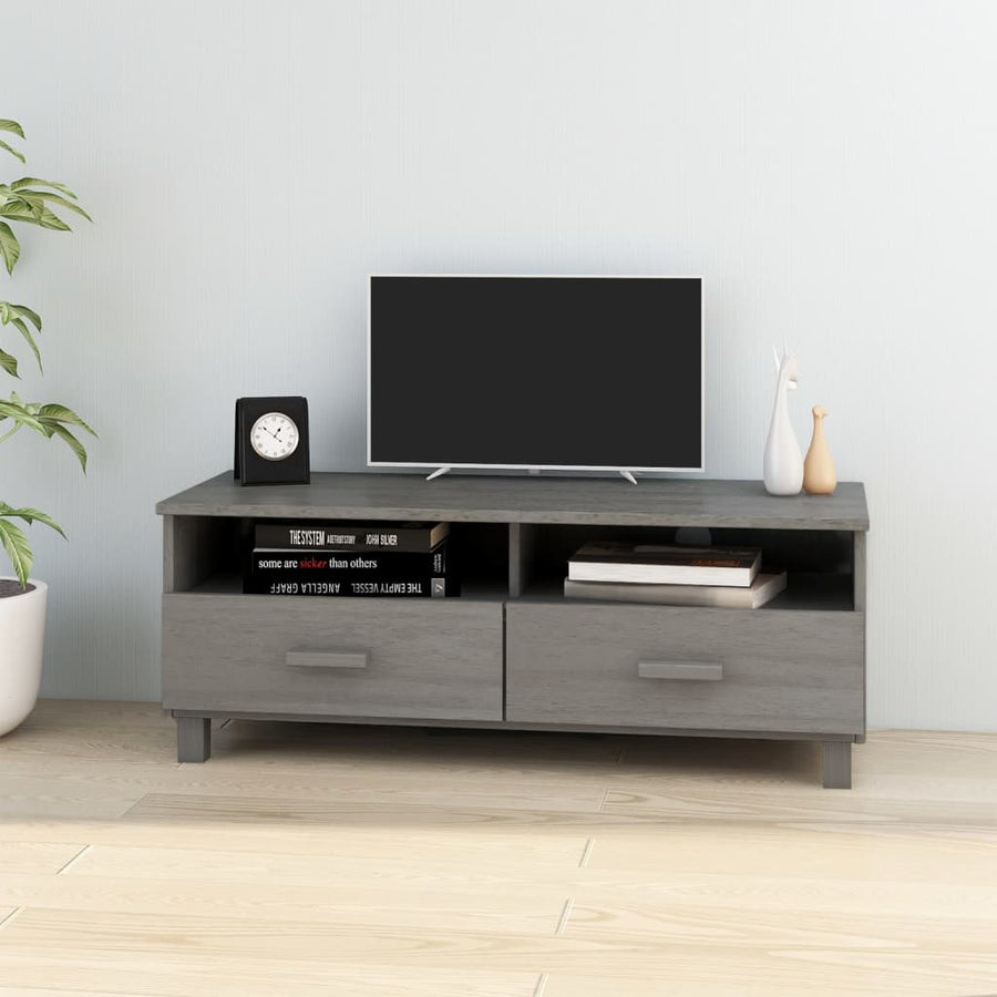 Dulap Tv „Hamar”, , 106X40X40 Cm, Lemn Masiv De Pin