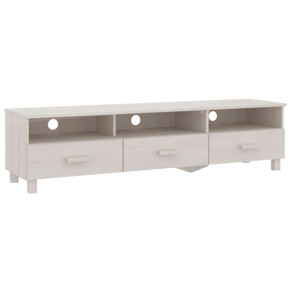 Dulap Tv „Hamar”, , 158X40X40 Cm, Lemn Masiv De Pin