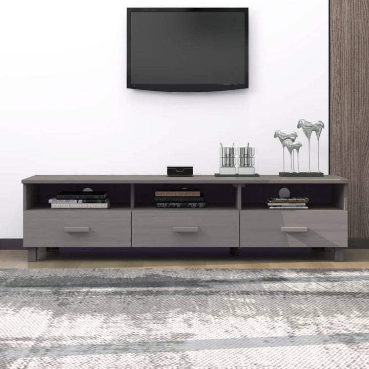 Dulap Tv „Hamar”, , 158X40X40 Cm, Lemn Masiv De Pin