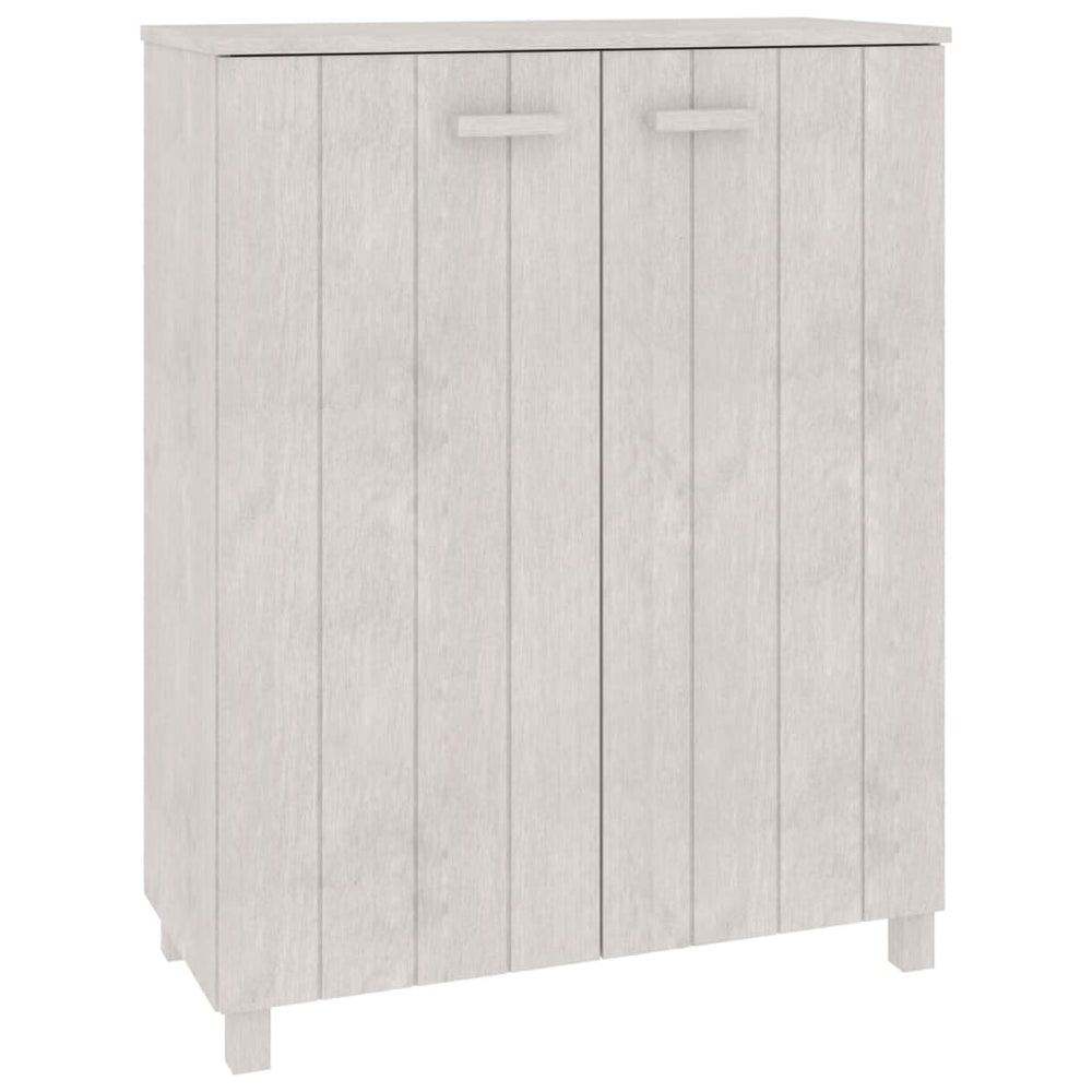 Dulap Cd-Uri „Hamar”, Gri Închis, 85X40X108 Cm, Lemn Masiv Pin