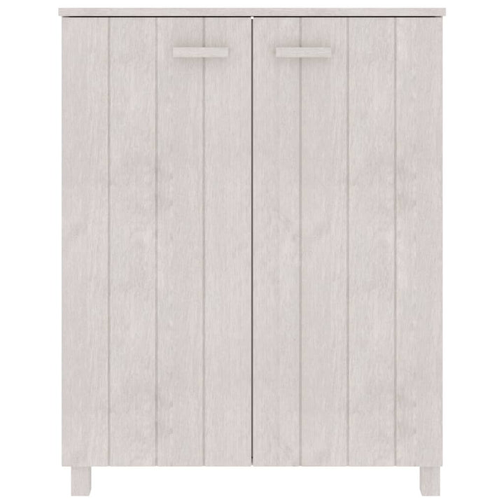 Dulap Cd-Uri „Hamar”, Gri Închis, 85X40X108 Cm, Lemn Masiv Pin