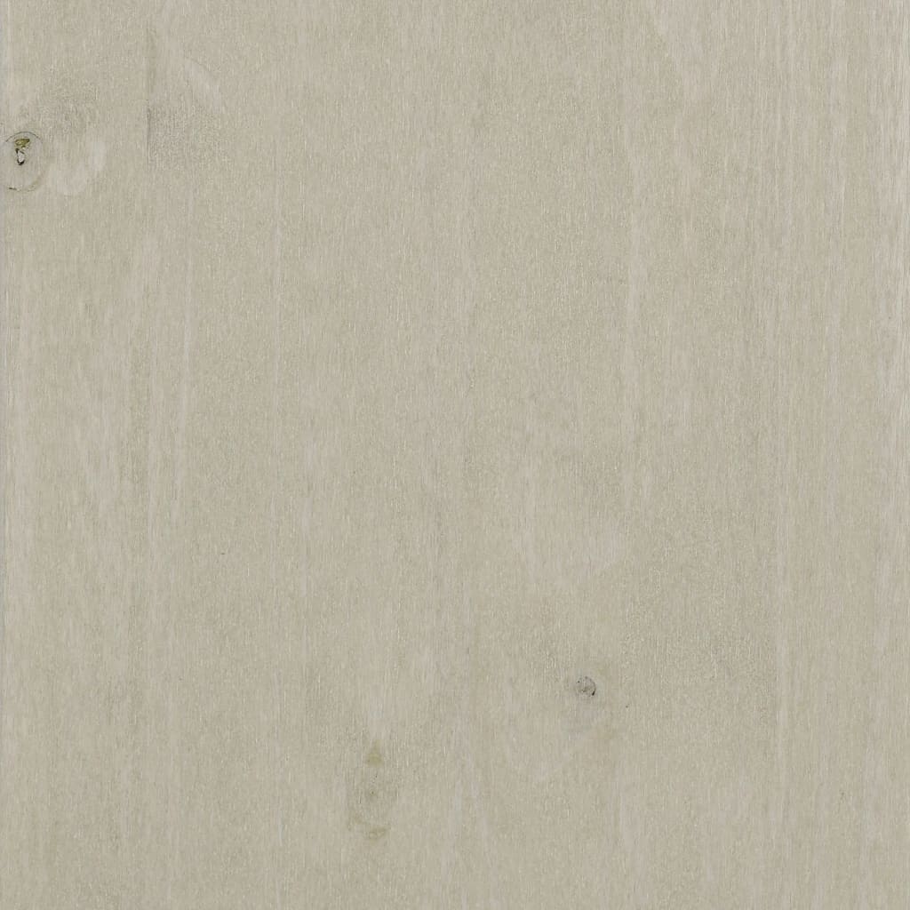 Dulap Cd-Uri „Hamar”, Gri Închis, 85X40X108 Cm, Lemn Masiv Pin