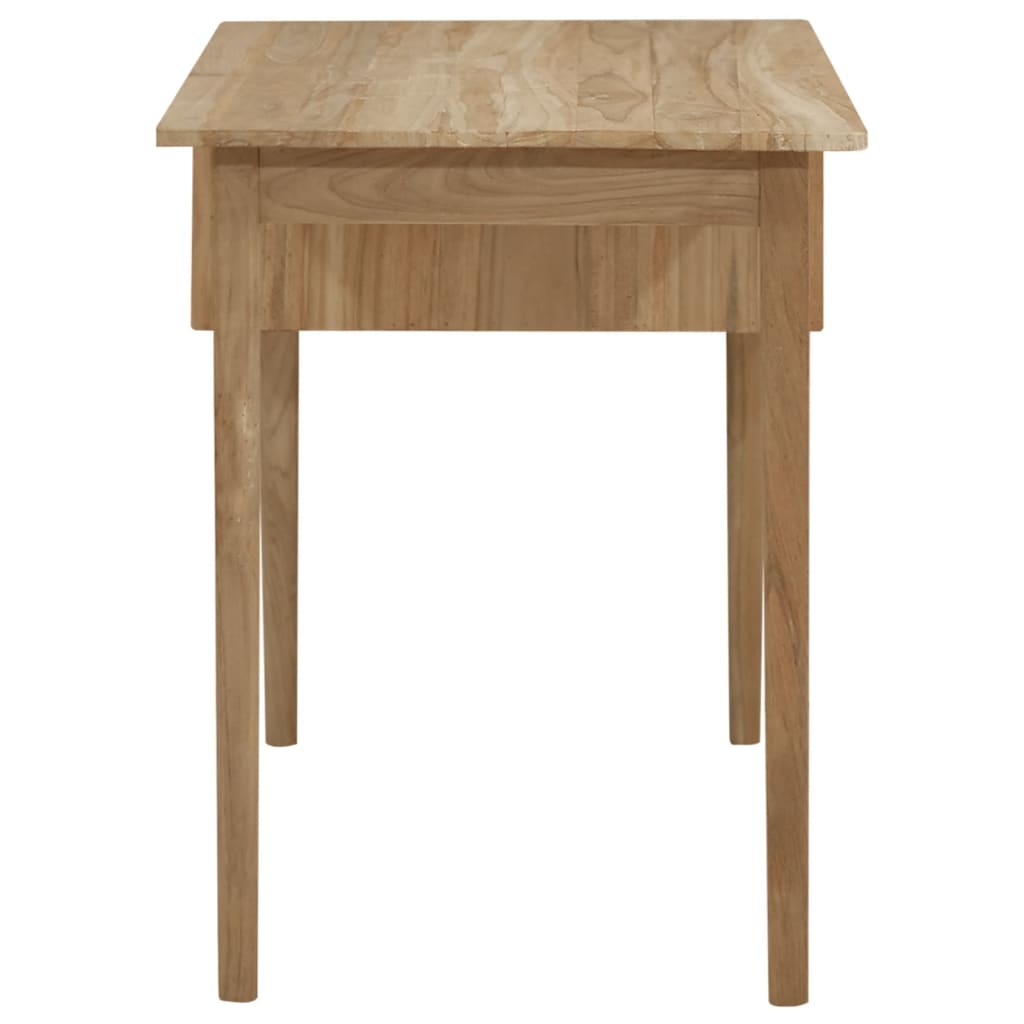 Birou Cu 2 Sertare, 110X52X75 Cm, Lemn Masiv De Tec