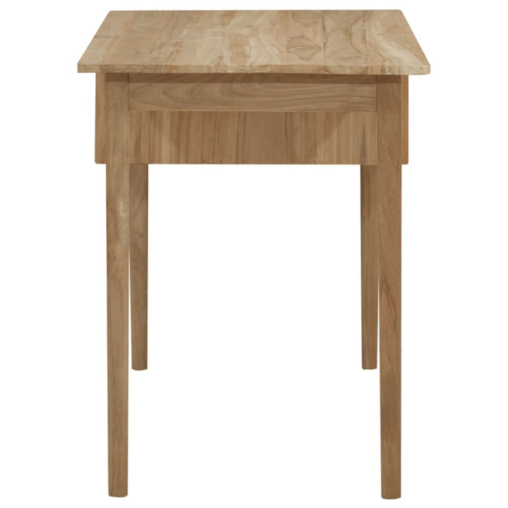 Birou Cu 2 Sertare, 110X52X75 Cm, Lemn Masiv De Tec