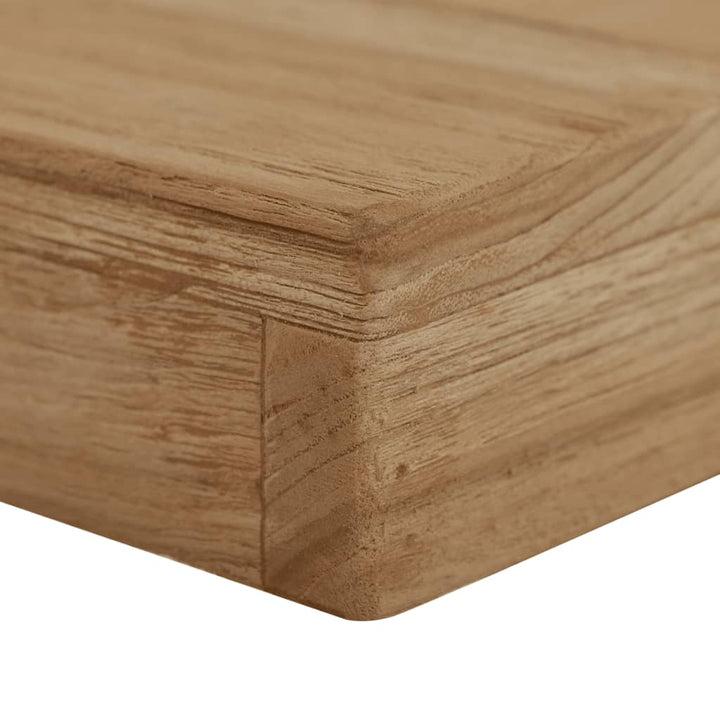 Bancă, 80 Cm, Lemn Masiv De Tec
