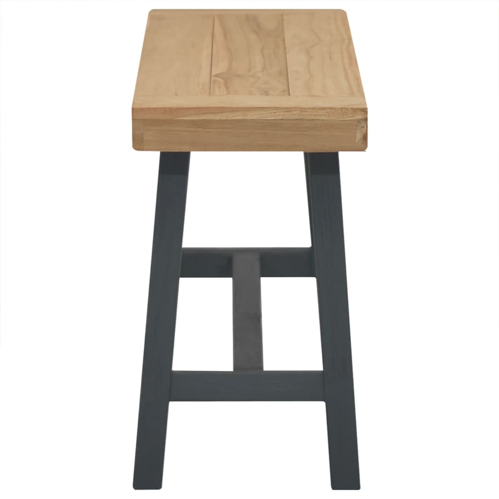 Bancă, 110 Cm, Lemn Masiv De Tec