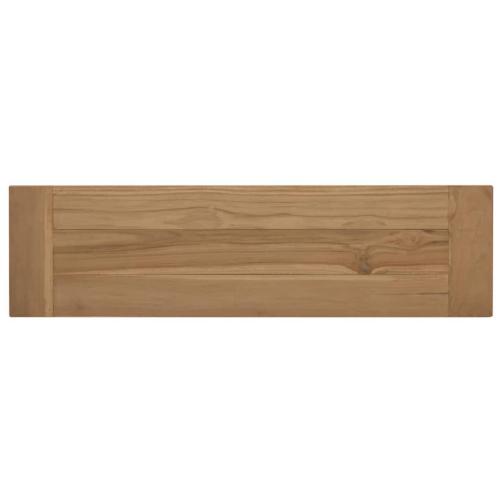 Bancă, 110 Cm, Lemn Masiv De Tec