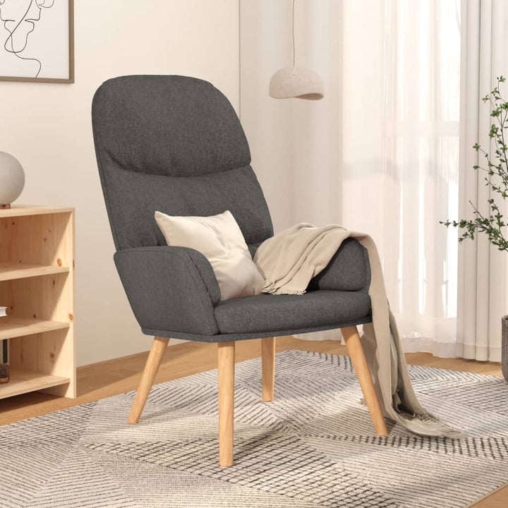 Scaun De Relaxare Cu Taburet, , Textil