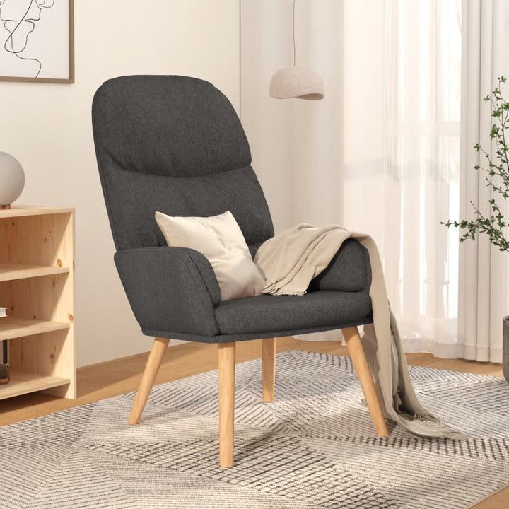 Scaun De Relaxare Cu Taburet, , Textil