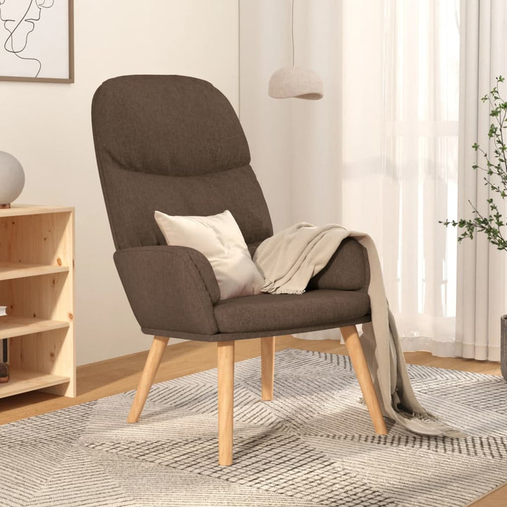 Scaun De Relaxare Cu Taburet, , Textil