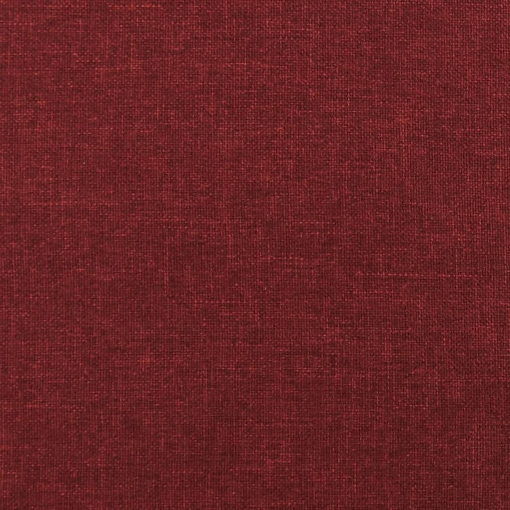 Taburet, Roșu Vin, 60X60X36 Cm, Material Textil