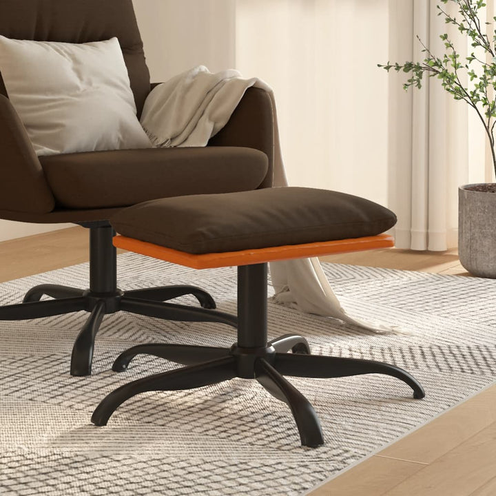 Taburet, Roșu Vin, 60X60X36 Cm, Material Textil