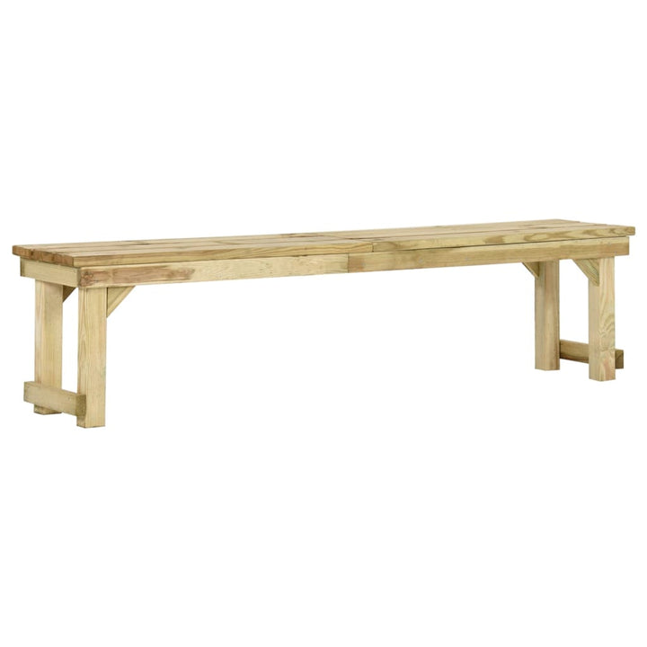 Bancă De Grădină, 140 Cm, Lemn De Pin Tratat