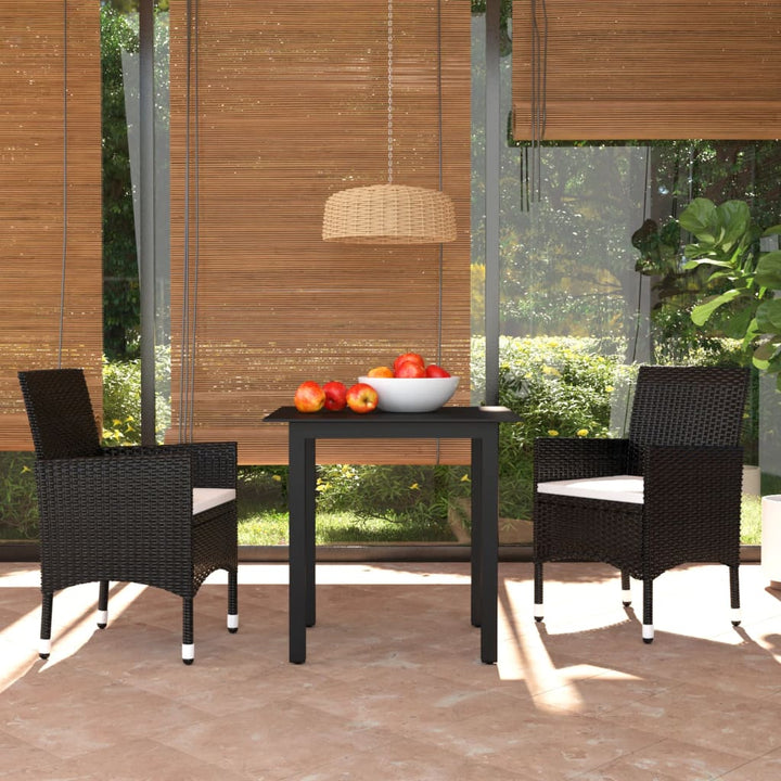 Set Mobilier De Grădină Cu Perne, 7 Piese, , Poliratan