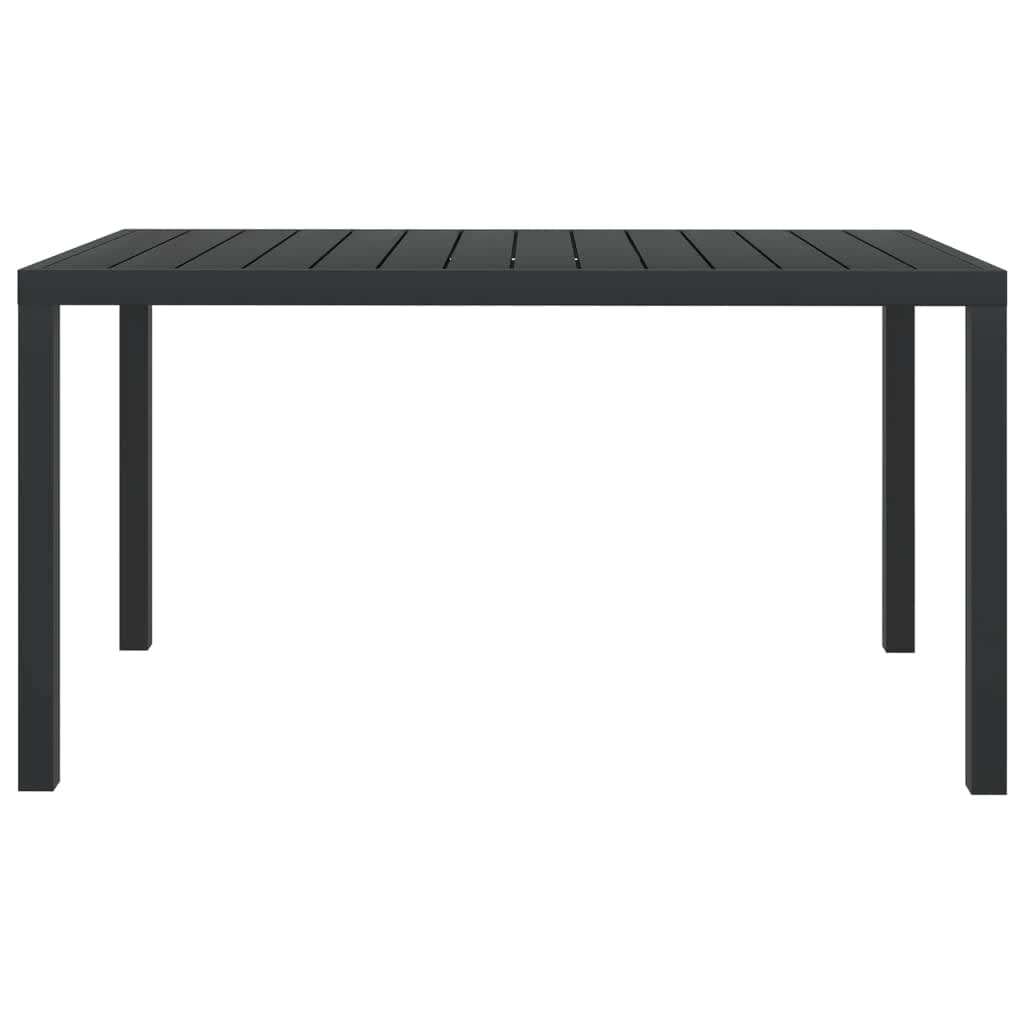 Set De Masă Pentru Grădină Cu Perne, 7 Piese, , Poliratan